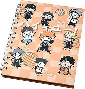 ハイキュー　ノート　まとめ売り Amazon.co.jp: ハイキュー ノートブック 日向翔陽 月島蛍 孤爪